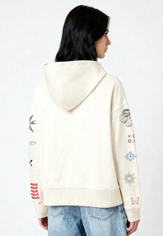 Hoodie Boxy "Flash Tattoo 2"