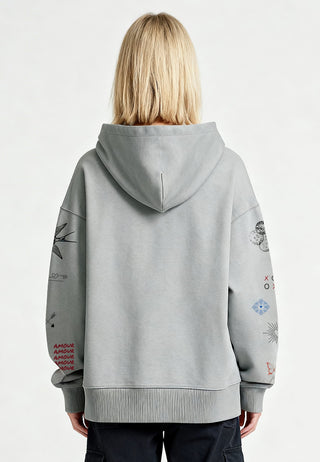 Hoodie Boxy "Flash Tattoo 2"