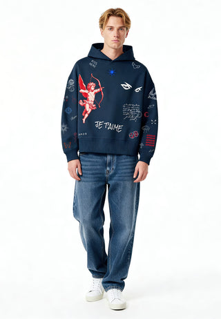 Hoodie Boxy "Flash Tattoo 2"
