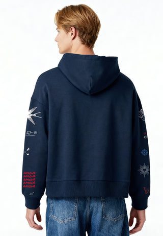 Hoodie Boxy "Flash Tattoo 2"