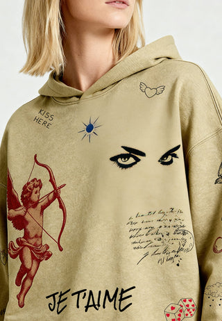 Hoodie Boxy "Flash Tattoo 2"