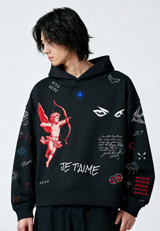 Hoodie Boxy "Flash Tattoo 2"