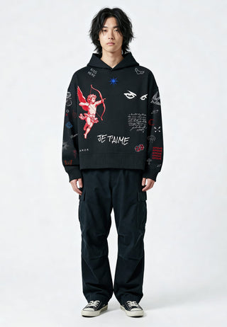 Hoodie Boxy "Flash Tattoo 2"