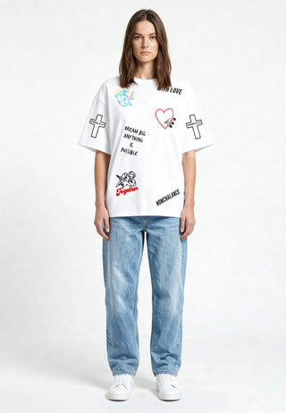 T-shirt Oversize "Tattoo Be Kind"
