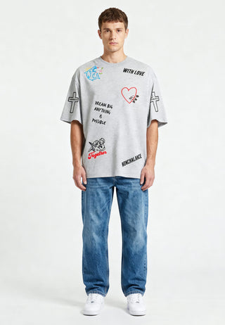 T-shirt Oversize "Tattoo Be Kind"