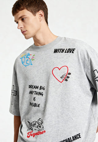 T-shirt Oversize "Tattoo Be Kind"