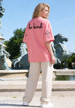T-shirt Oversize "Tattoo Be Kind"