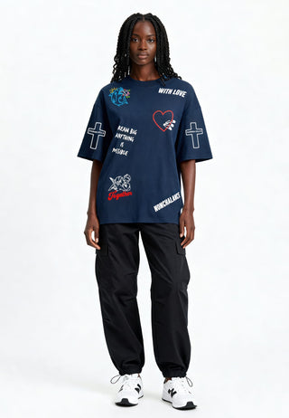 T-shirt Oversize "Tattoo Be Kind"