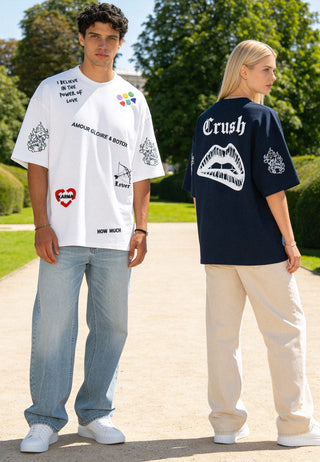 T-shirt Oversize "Tattoo Crush"
