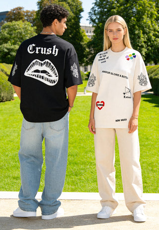 T-shirt Oversize "Tattoo Crush"