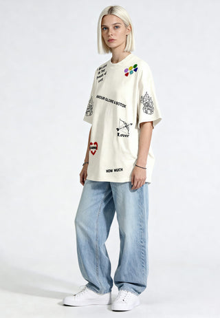 T-shirt Oversize "Tattoo Crush"