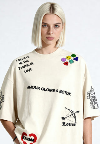 T-shirt Oversize "Tattoo Crush"