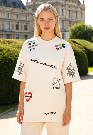 T-shirt Oversize "Tattoo Crush"