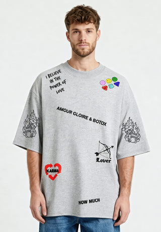 T-shirt Oversize "Tattoo Crush"