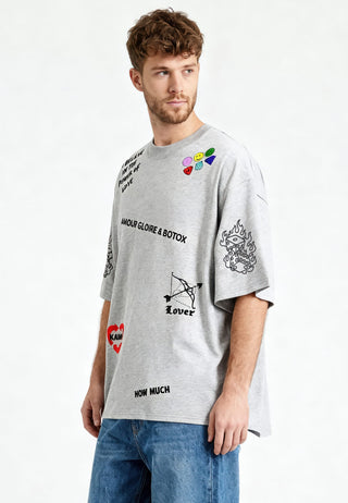 T-shirt Oversize "Tattoo Crush"