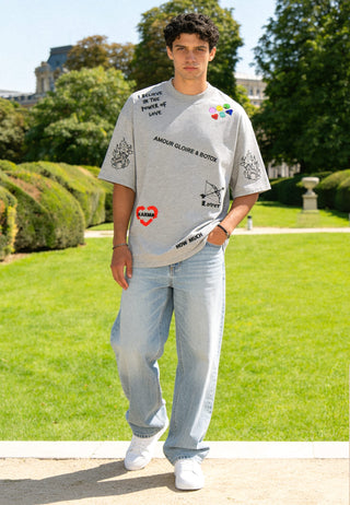 T-shirt Oversize "Tattoo Crush"