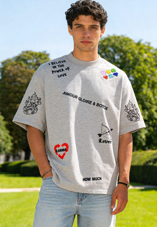 T-shirt Oversize "Tattoo Crush"