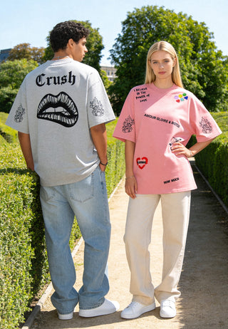 T-shirt Oversize "Tattoo Crush"