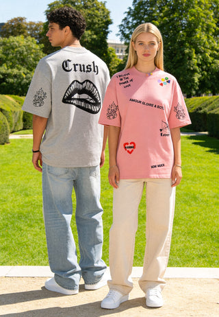 T-shirt Oversize "Tattoo Crush"