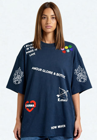 T-shirt Oversize "Tattoo Crush"