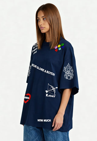 T-shirt Oversize "Tattoo Crush"
