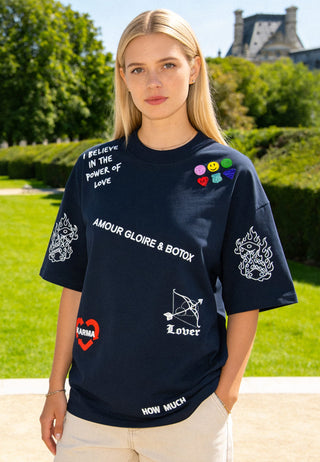 T-shirt Oversize "Tattoo Crush"