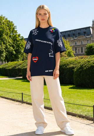 T-shirt Oversize "Tattoo Crush"