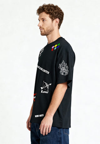 T-shirt Oversize "Tattoo Crush"
