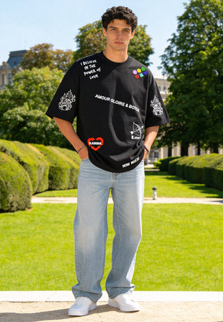 T-shirt Oversize "Tattoo Crush"