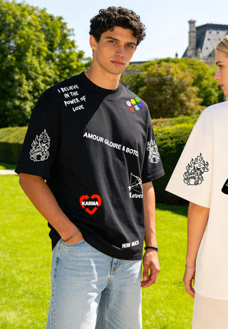 T-shirt Oversize "Tattoo Crush"