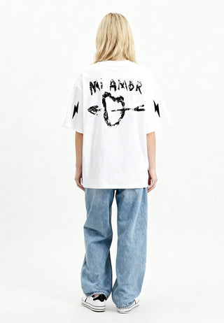 T-shirt Oversize "Tattoo Mi Amor"