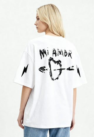 T-shirt Oversize "Tattoo Mi Amor"