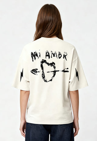 T-shirt Oversize "Tattoo Mi Amor"