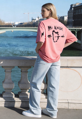 T-shirt Oversize "Tattoo Mi Amor"