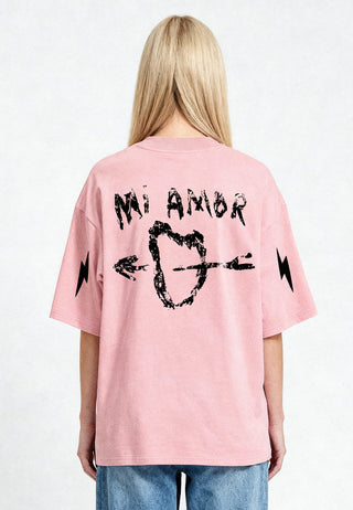 T-shirt Oversize "Tattoo Mi Amor"