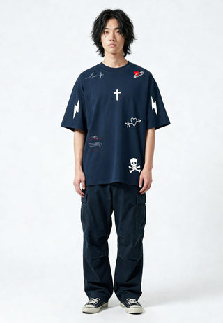 T-shirt Oversize "Tattoo Mi Amor"