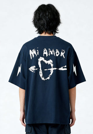T-shirt Oversize "Tattoo Mi Amor"