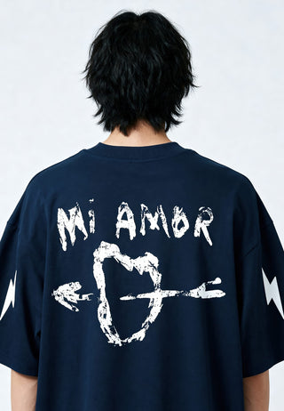 T-shirt Oversize "Tattoo Mi Amor"