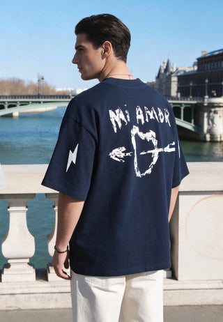 T-shirt Oversize "Tattoo Mi Amor"