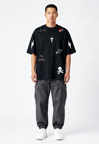 T-shirt Oversize "Tattoo Mi Amor"