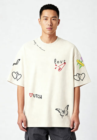 T-shirt Oversize "Tattoo Sweet"