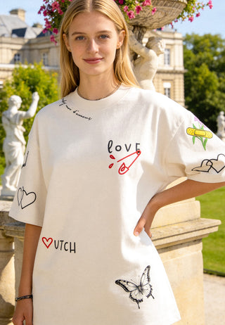 T-shirt Oversize "Tattoo Sweet"