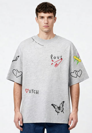 T-shirt Oversize "Tattoo Sweet"
