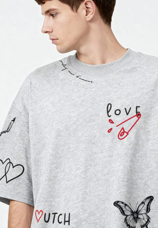 T-shirt Oversize "Tattoo Sweet"