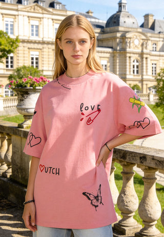 T-shirt Oversize "Tattoo Sweet"