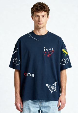 T-shirt Oversize "Tattoo Sweet"