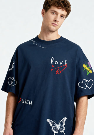 T-shirt Oversize "Tattoo Sweet"