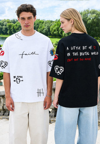 T-shirt Oversize "Tattoo Brutal"