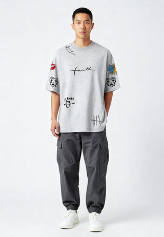 T-shirt Oversize "Tattoo Brutal"
