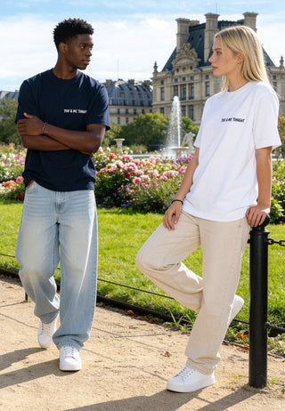 T-shirt Loose Fit "You & Me Tonight"